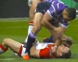 The player was banned for six months for brutally hit Lance Hohaia while playing in the Super League Grand Final against St. Helens. However, he regre